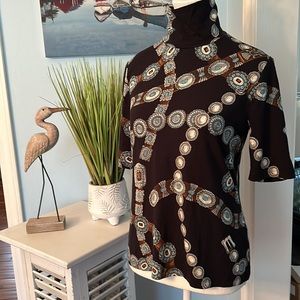 Lauren Ralph Lauren - Equestrian Crew Neck Top - Size S